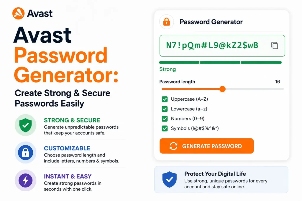 Avast Password Generator