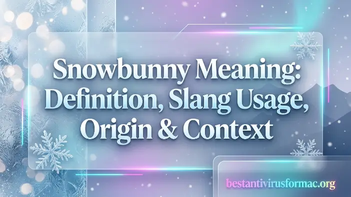 Snowbunny Meaning